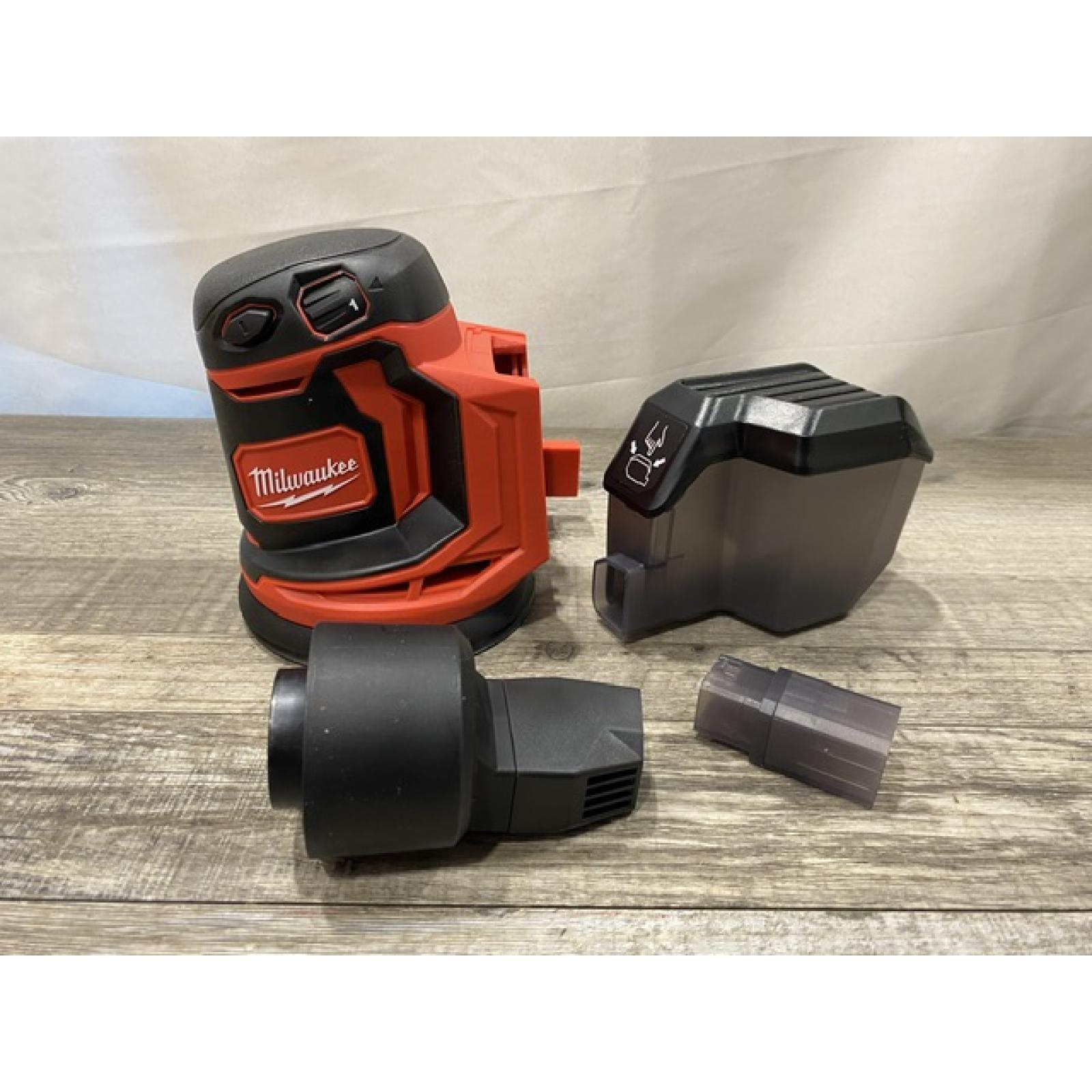 AS-IS Milwaukee 18V Lithium-Ion Cordless 5 in. Random Orbit Sander (Tool-Only)