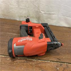AS-IS MILWAUKEE FUEL 18-Volt Lithium-Ion Brushless Cordless 18-Gauge 1/4 in. Narrow Crown Stapler (Tool-Only)