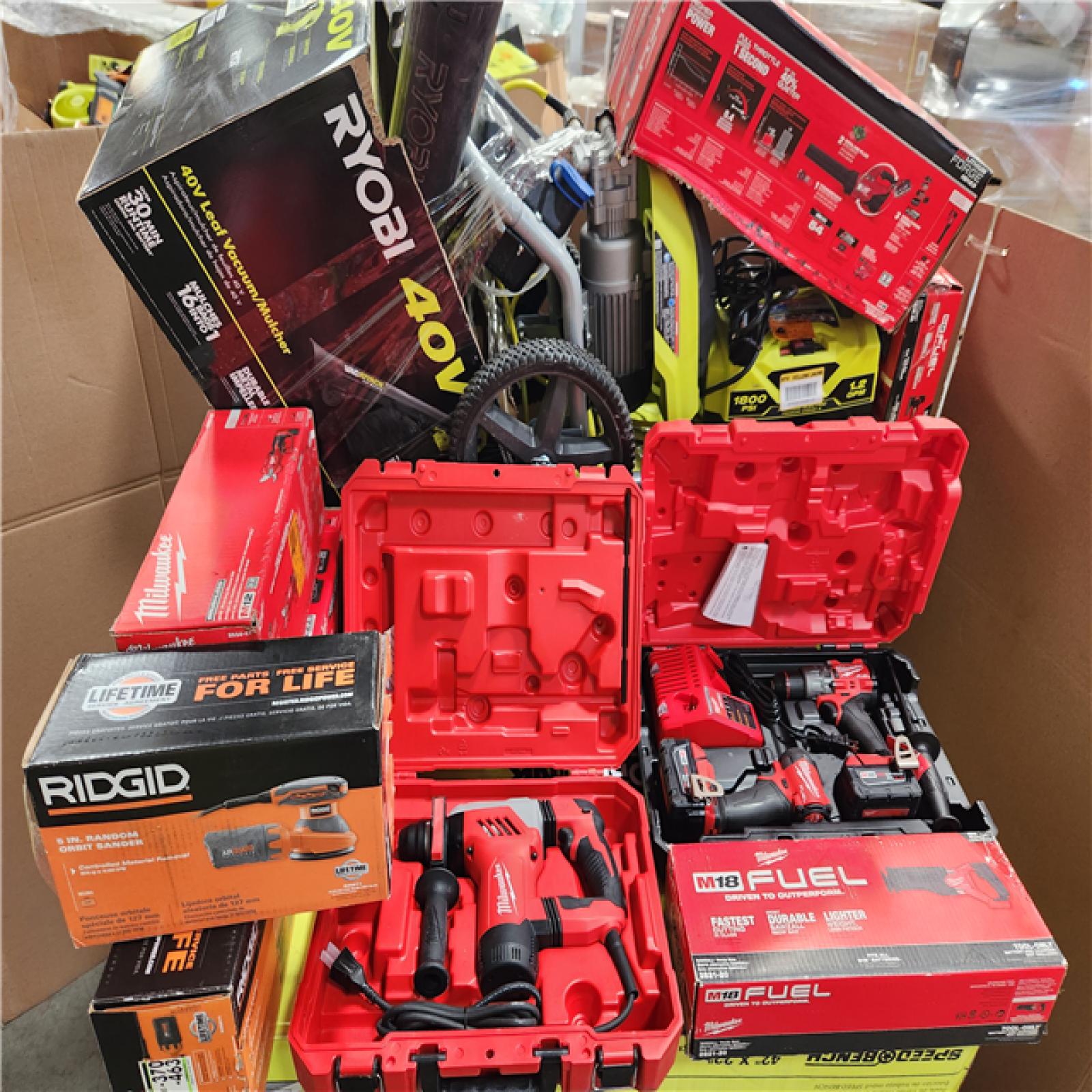 CALIFORNIA AS-IS TOOL PALLET