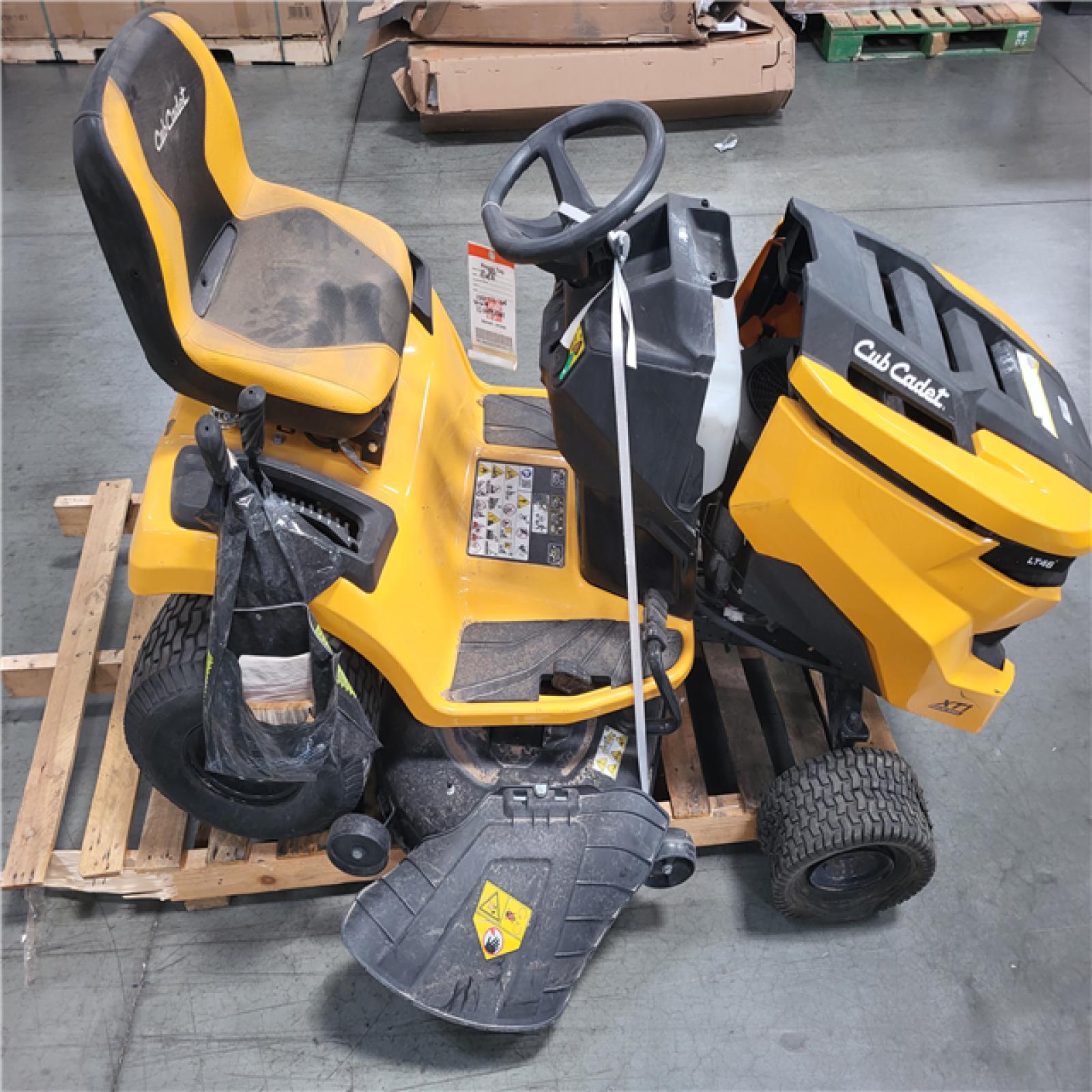 CALIFORNIA AS-IS CUB CADET SIT DOWN MOWER