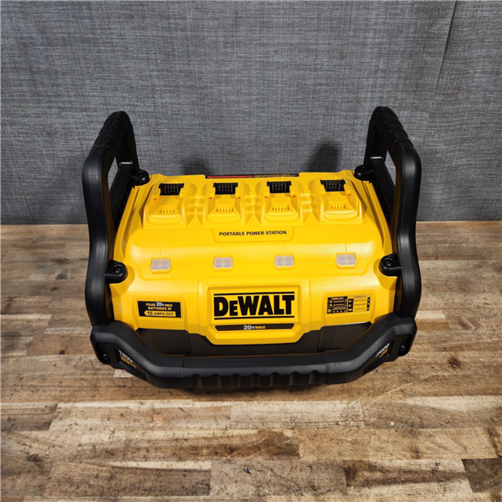 HOUSTON LOCATION - AS-IS (APPEARS LIKE NEW) DEWALT 1800 Watt Portable Power Station Battery Charger (Tool Only)