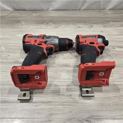 AS-IS MILWAUKEE FUEL 18V Cordless Hammer Drill and Impact Driver Combo Kit