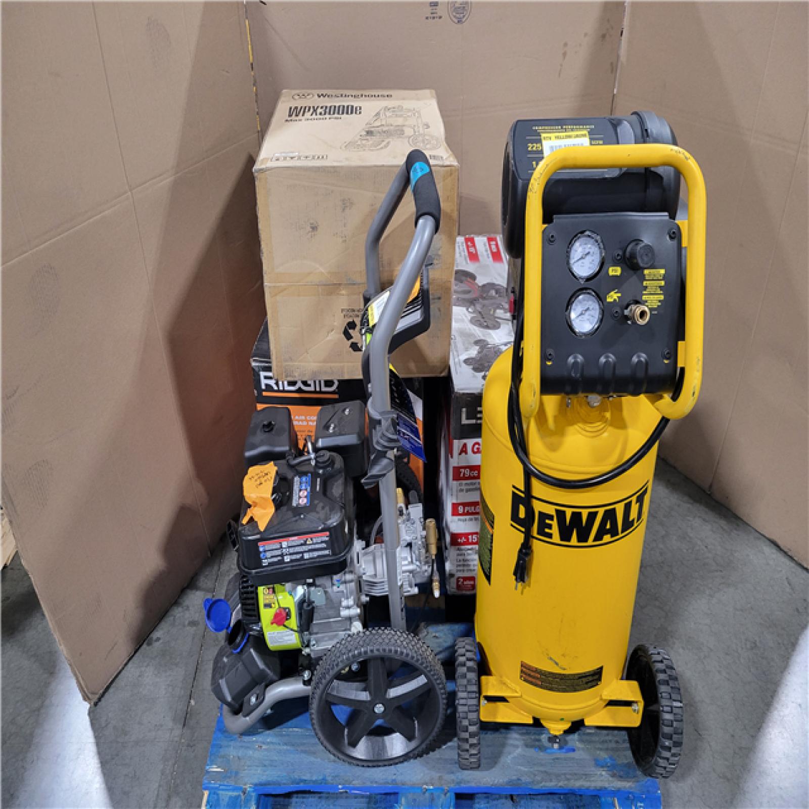 CALIFORNIA AS-IS OUTDOOR POWER EQUIPMENT