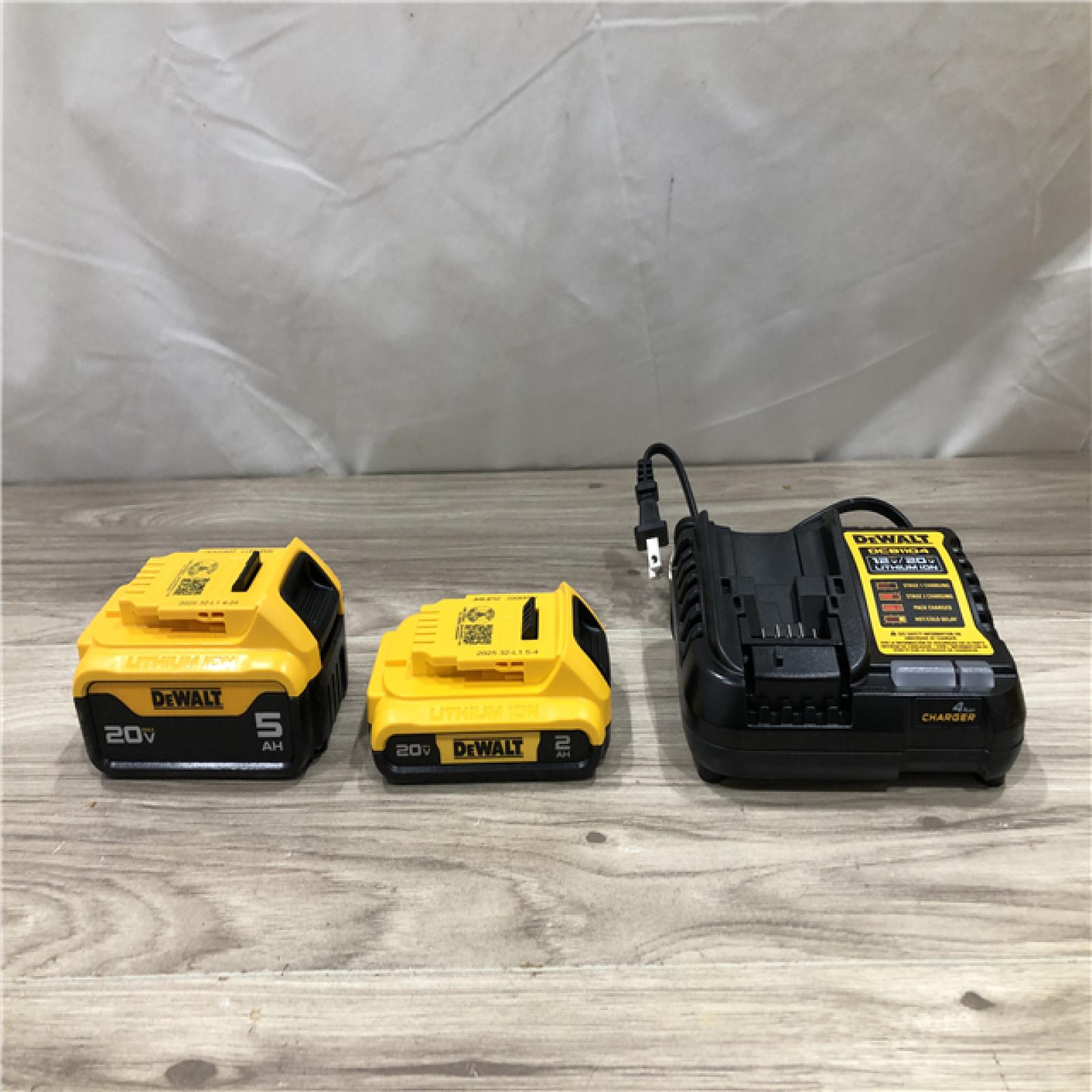 AS-IS DEWALT 20V MAX Lithium-Ion Battery Kit