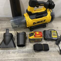 AS-IS DEWALT FLEXVOLT 60V MAX 160 MPH 760 CFM Brushless Cordless Axial Blower Kit