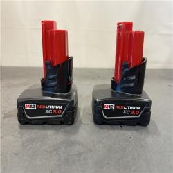 AS-IS - Milwaukee M12 12-Volt Lithium-Ion XC Extended Capacity 3.0Ah Battery Pack (2-Pack)