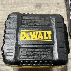 AS-IS DEWALT 20V MAX Compact Lithium-Ion 4.0Ah Battery Pack with 12V to 20V MAX Charger