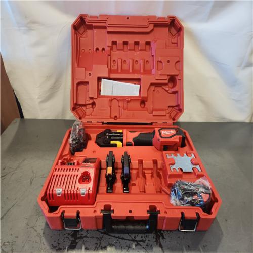 AS-IS- Milwaukee  M18 Short Throw Press Tool Kit - Viega PureFlow & T.