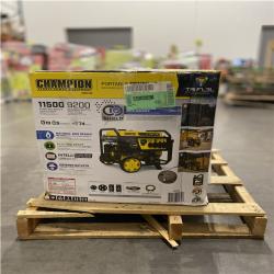 Dallas Location - NEW Champion 201412 11500W Tri Fuel Generator