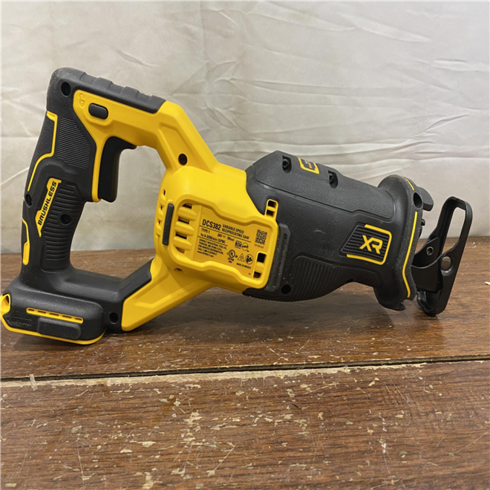 AS-IS DEWALT 20V MAX XR Cordless Brushless Reciprocating Saw (Tool Only)