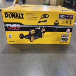 DALLAS LOCATION -  DEWALT FLEXVOLT 1x60V MAX 21 in. Cordless Battery Powered Push Lawn Mower Kit