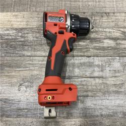AS-IS Milwaukee 18V Lithium-Ion Brushless Cordless 1/2 in. Compact Drill/Driver Kit