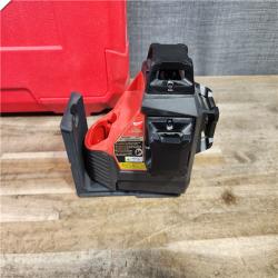 HOUSTON LOCATION - AS-IS Milwaukee 12-Volt Lithium-Ion Cordless Green 250 ft. 3-Plane Laser Level Kit
