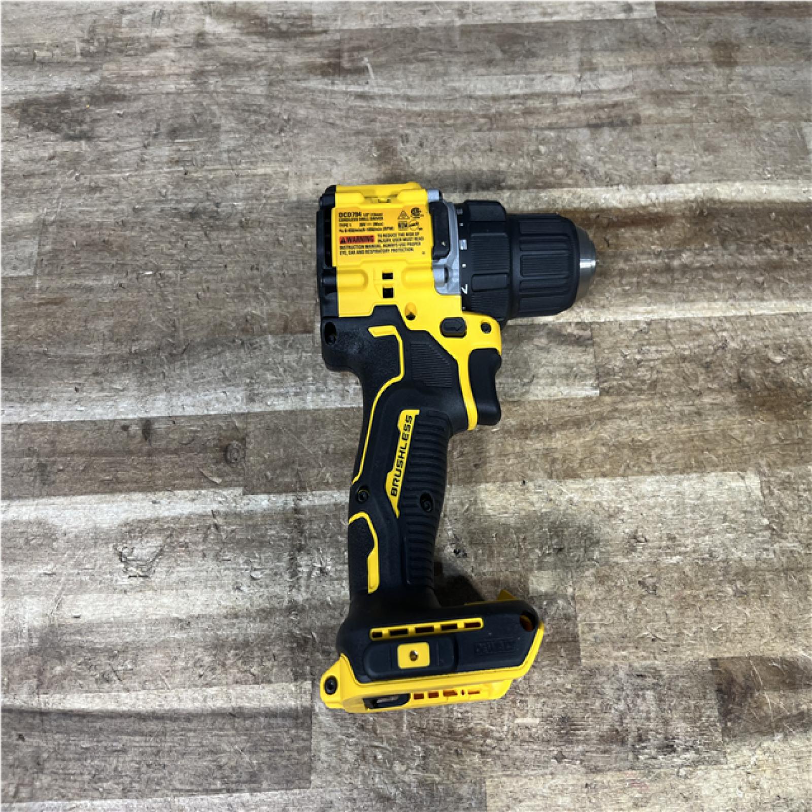 Houston Location AS-IS Dewalt Atomic 1/2' Drill/Driver (Tool Only)