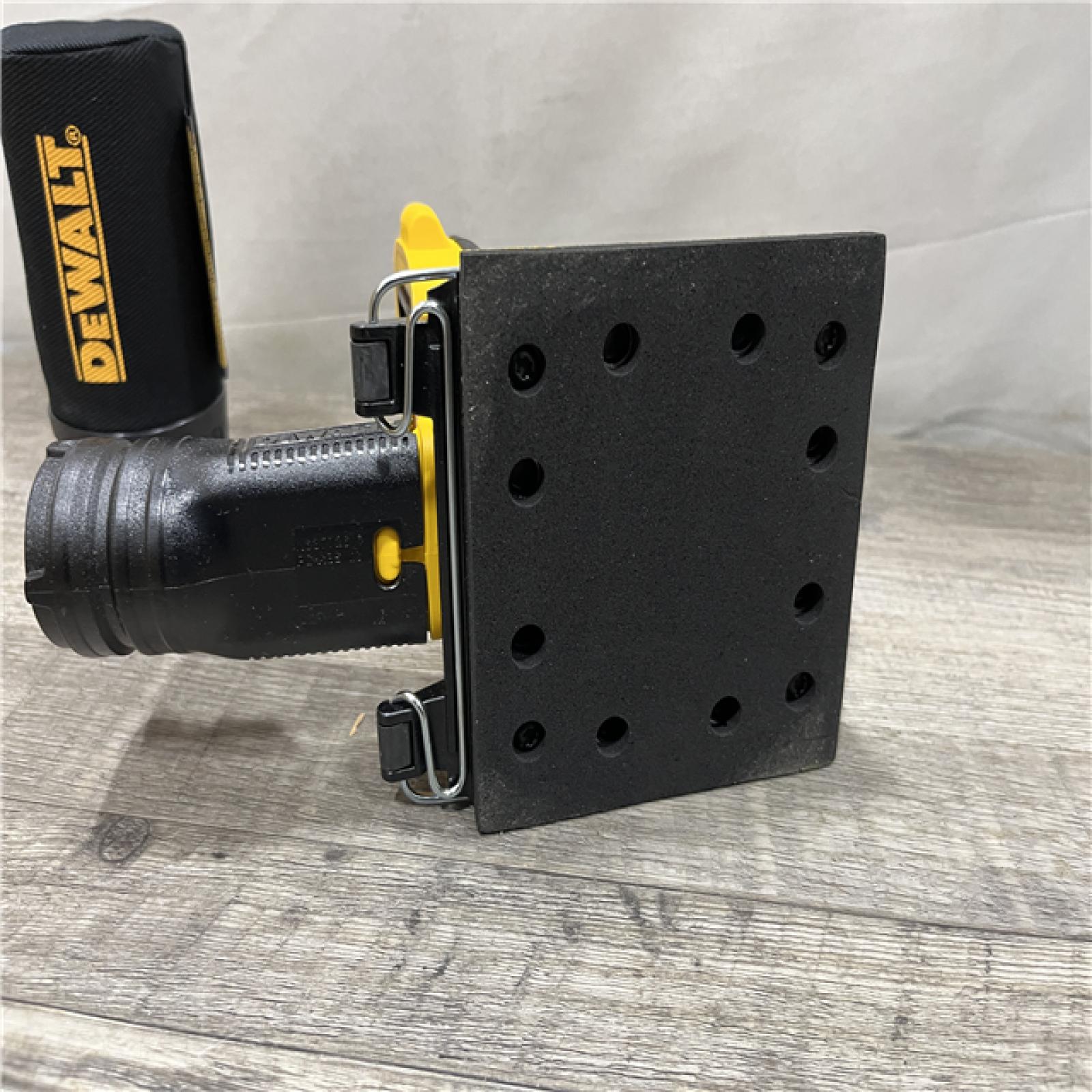 AS-IS DEWALT 20V MAX XR Cordless Brushless 1/4 Sheet Variable Speed Sander (Tool Only)