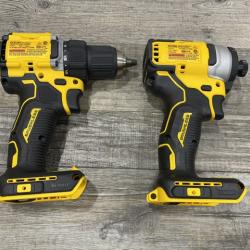 AS-IS DEWALT ATOMIC 20-Volt MAX Lithium-Ion Cordless Combo Kit
