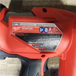 HOUSTON LOCATION - AS-IS MILWAUKEE FUEL 18V Cordless 18-Gauge 1/4 in. Narrow Crown Stapler (Tool-Only)