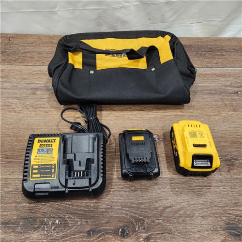 AS-IS DeWALT DCB246CK 20V MAX Compact Lithium-Ion Starter Kit