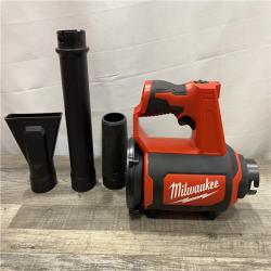 AS-IS Milwaukee 12V Lithium-Ion Cordless Compact Spot Blower (Tool-Only)