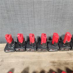 HOUSTON LOCATION - AS-IS MILWAUKEE BATTERY PACK QTY - 25