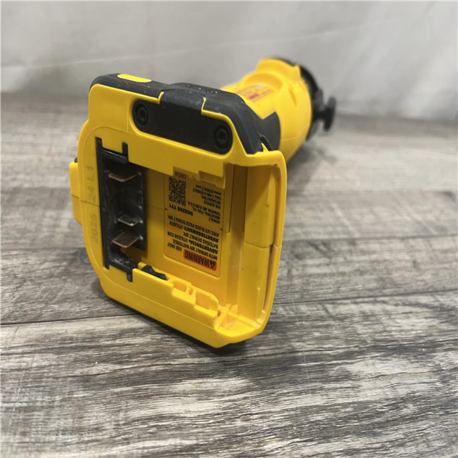 AS-IS DEWALT XR 20V Lithium-Ion Cordless Rotary Drywall Cut-Out Tool (Tool Only)