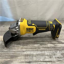 AS-IS DEWALT 20V MAX Lithium-Ion Cordless 4-1/2 in. - 5 in. Angle Grinder Kit