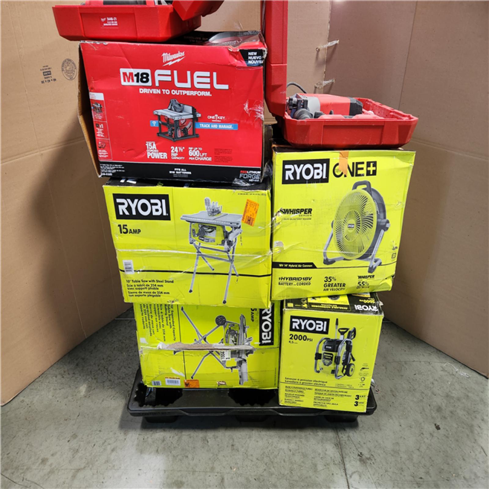 California As-Is Tool Pallet