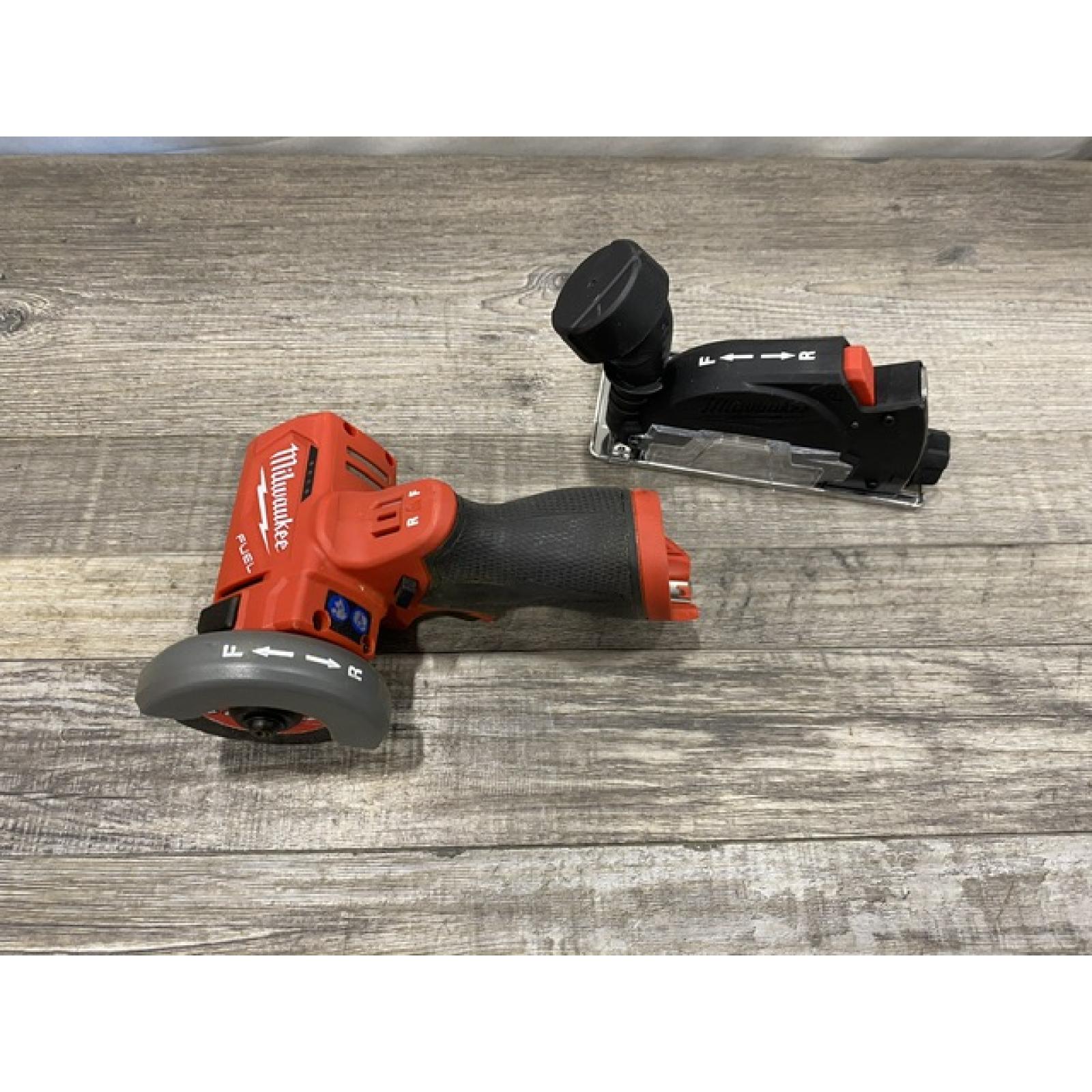 AS-IS Milwaukee FUEL 12V Lithium-Ion Brushless Cordless 3 in. Cut Off Saw (Tool-Only)