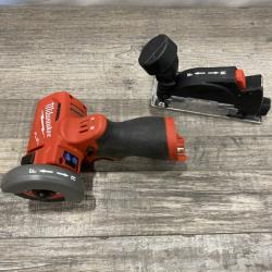 AS-IS Milwaukee FUEL 12V Lithium-Ion Brushless Cordless 3 in. Cut Off Saw (Tool-Only)
