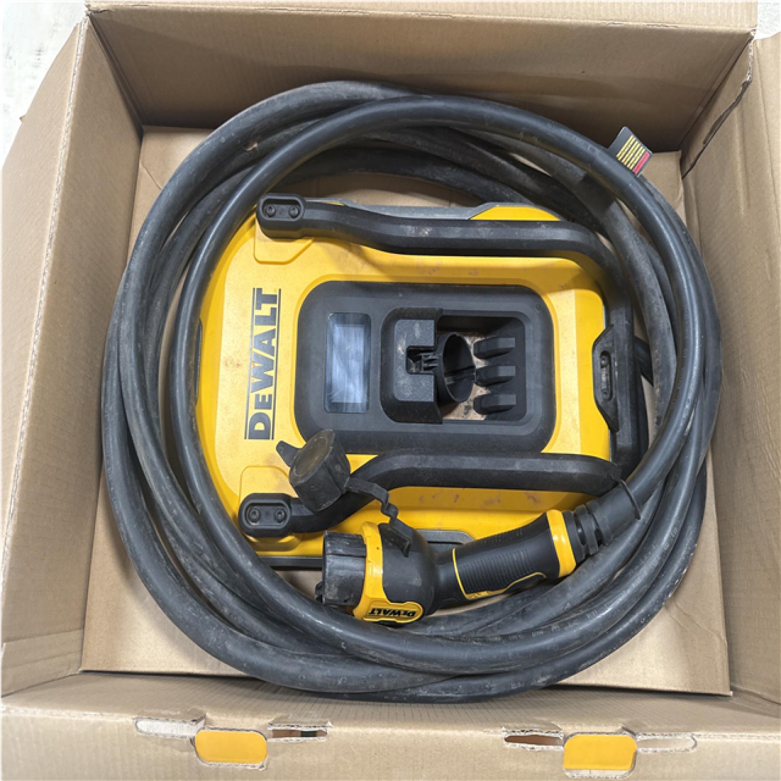 CALIFORNIA AS IS DEWALT EV CHARGER 48 AMP