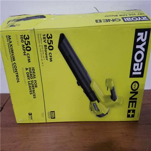 California AS-IS Ryobi 350 CFM  18V Blower (Tool Only)