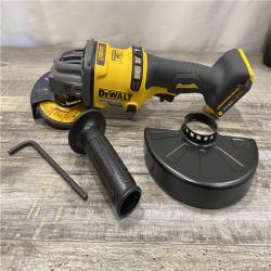AS-IS DEWALT 60V MAX Cordless Brushless 4.5 in. to 6 in. Small Angle Grinder with Kickback Brake (Tool Only)