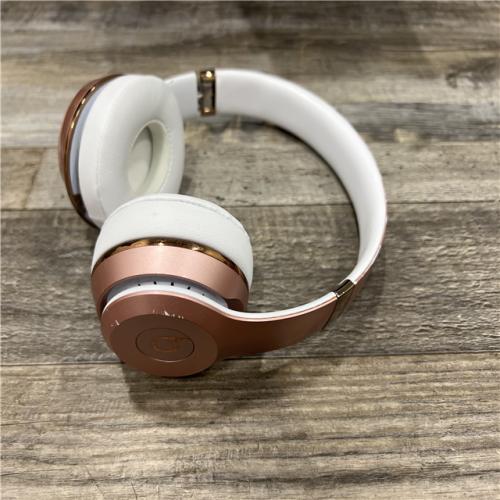 AS-IS Beats Solo3 Wireless On-Ear Headphones -Rose Gold