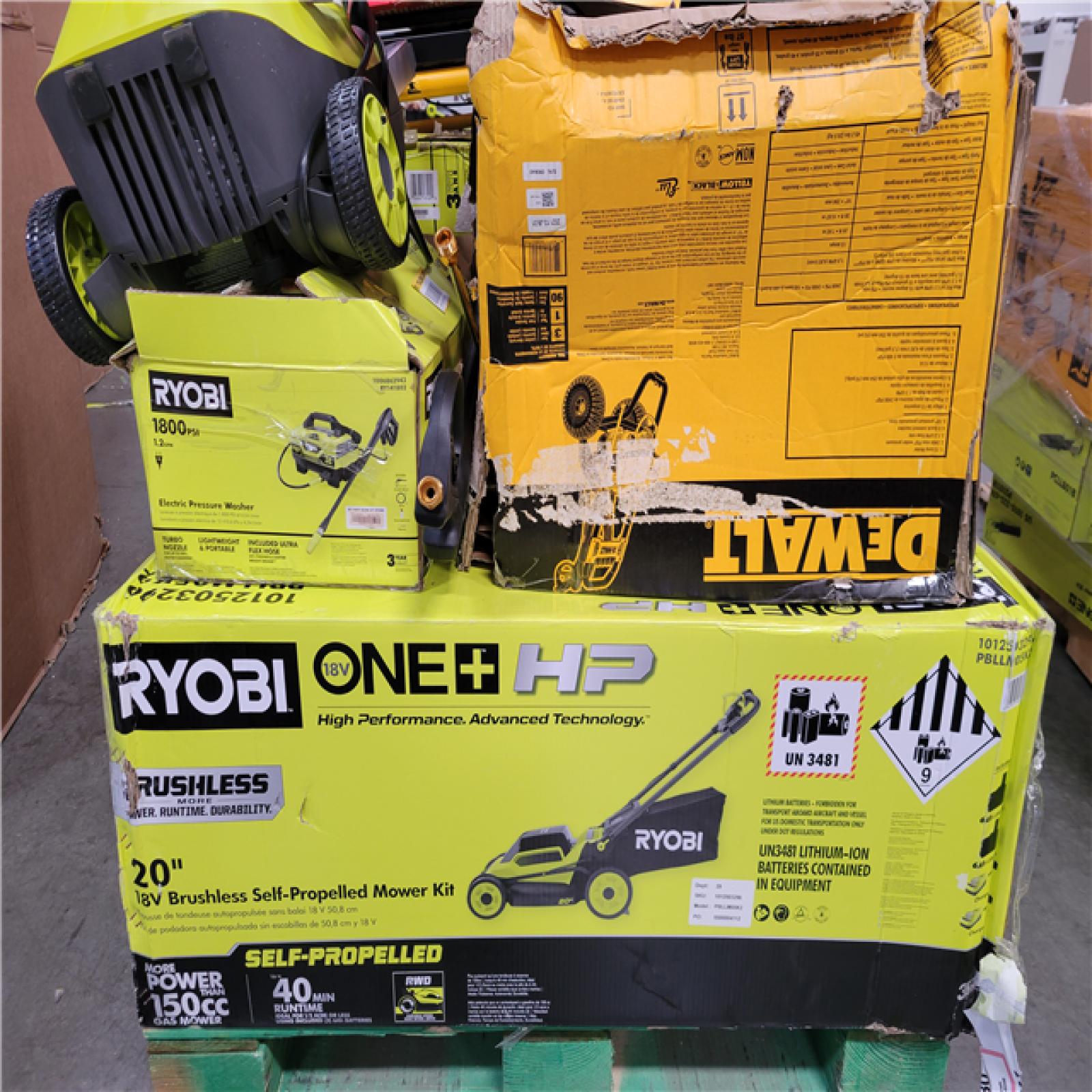 CALIFORNIA AS-IS TOOL PALLET