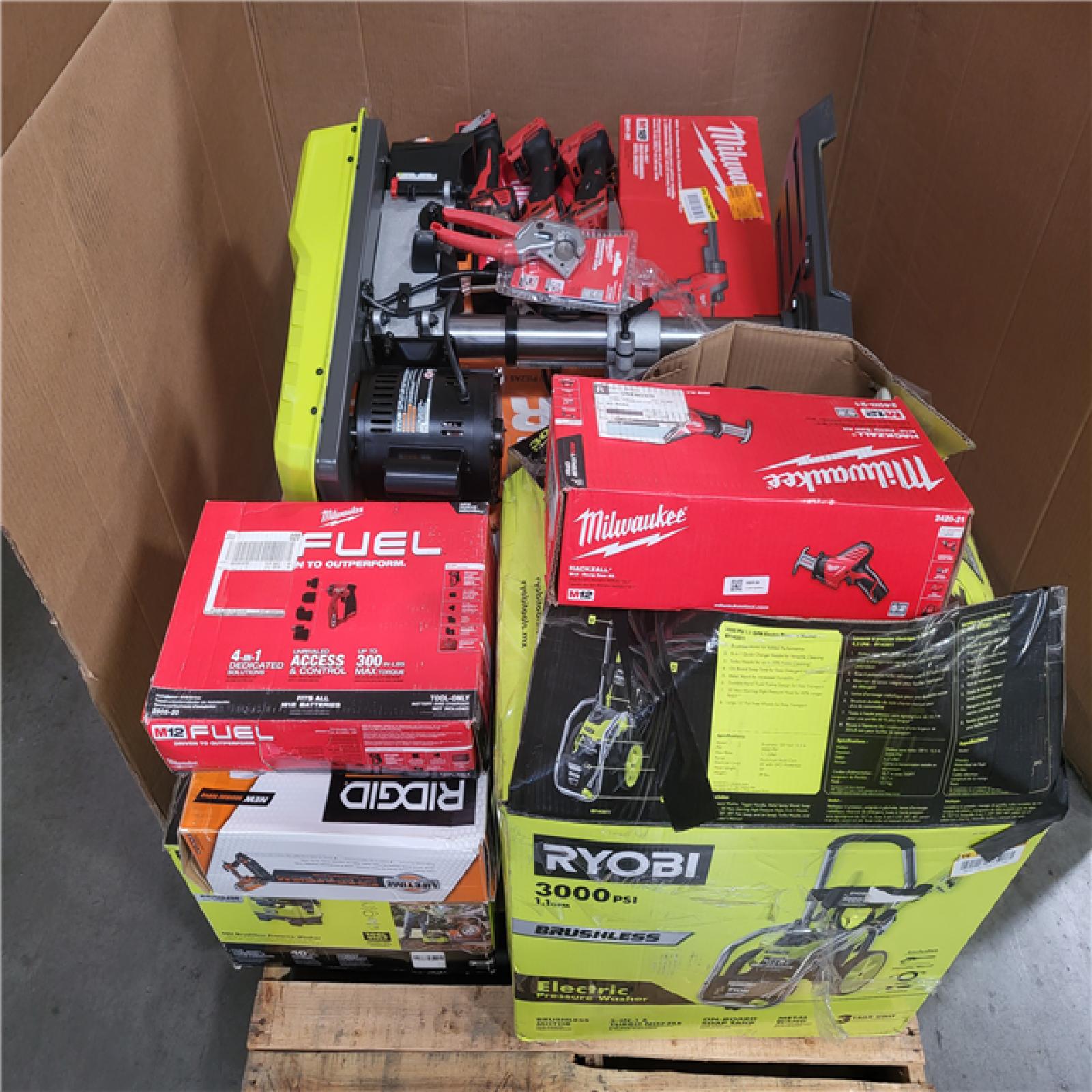CALIFORNIA AS-IS TOOL PALLET