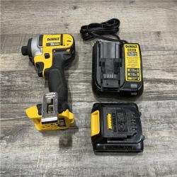 AS-IS DEWALT 20V MAX Cordless 1/4 in. Impact Driver Kit