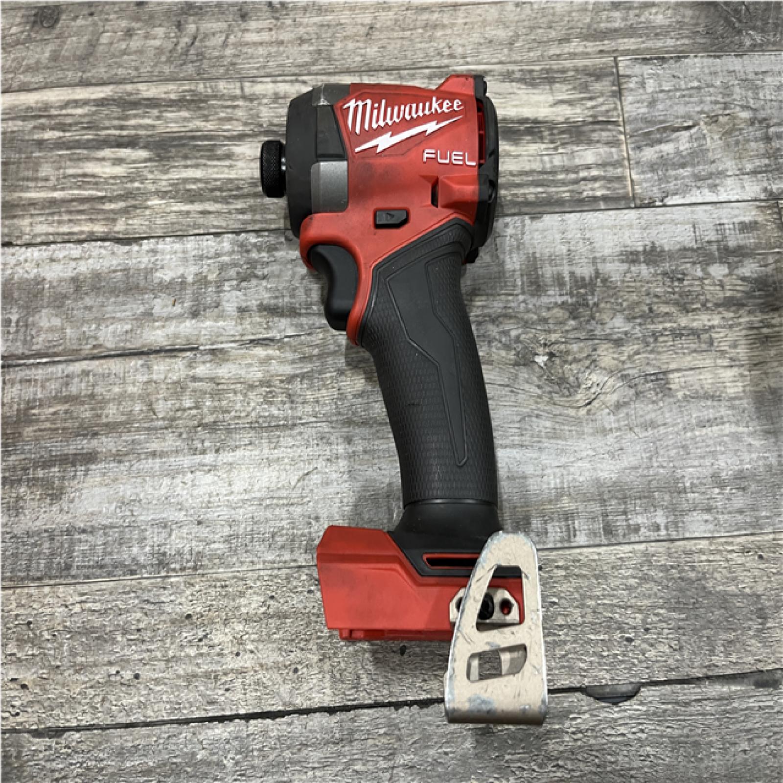 AS-IS Milwaukee FUEL 18V Lithium-Ion Brushless Cordless 1/4 in. Hex Impact Driver (Tool-Only)