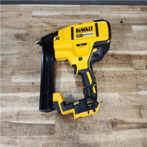 HOUSTON LOCATION - AS - IS DEWALT Cordless 18-Gauge Narrow Crown Stapler (Tool Only)