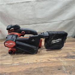 AS-IS Milwaukee M18 Fuel 8 Amps 18 V 3 in. W X 18 in. L Cordless Belt Sander Tool Only