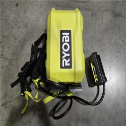 AS-IS RYOBI 40V HP Whisper Series 190 MPH 730 CFM Leaf Blower and Backpack Battery Kit