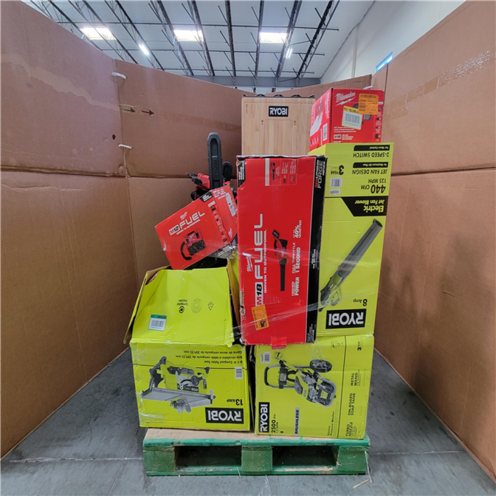 CALIFORNIA AS-IS TOOL PALLET