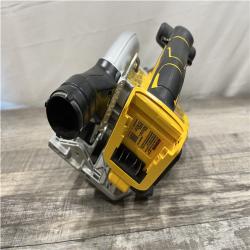 AS-IS DEWALT 20V MAX Cordless Brushless 6-1/2 in. Sidewinder Style Circular Saw (Tool Only)