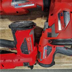 Houston Location AS-IS Milwaukee Nail Guns QTY/4 and Batteries QTY/2 with Charger
