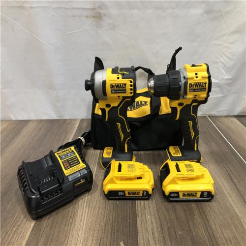 AS-IS DEWALT ATOMIC 20-Volt MAX Lithium-Ion Cordless Combo Kit