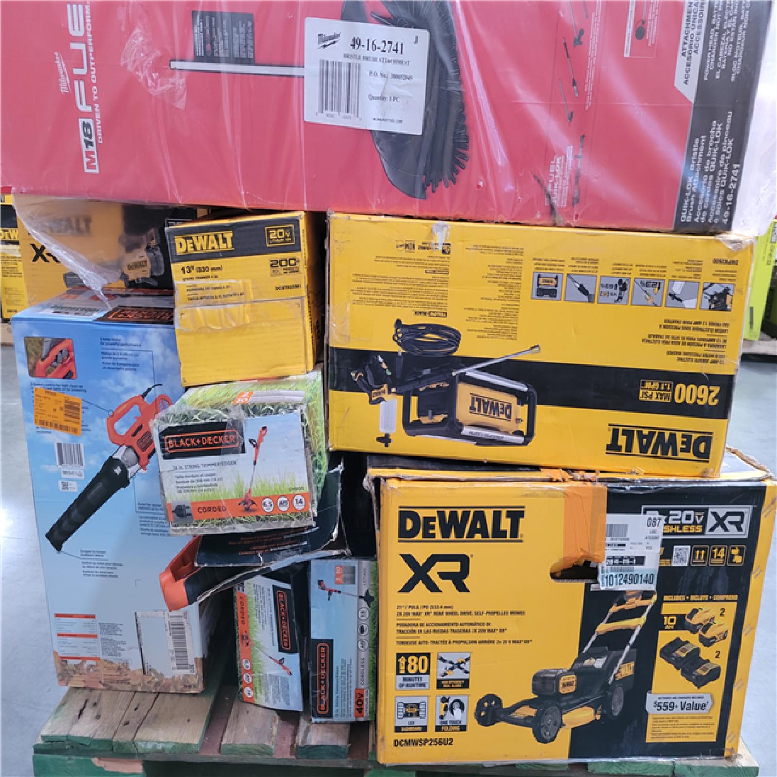 CALIFORNIA AS-IS TOOL PALLET