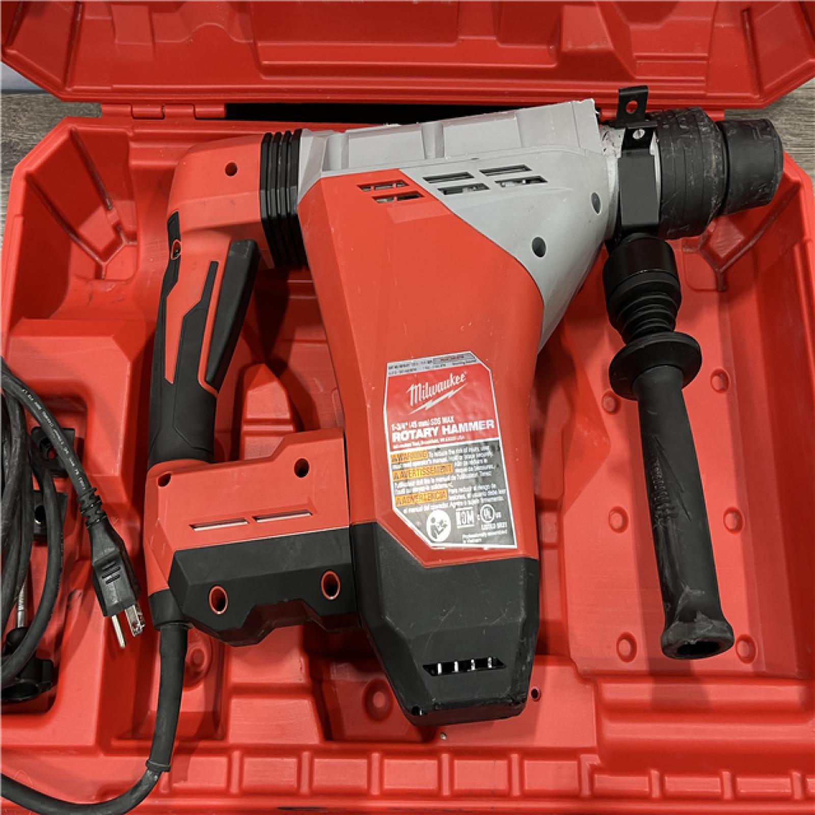 AS-IS Milwaukee 1-3/4 in. SDS-MAX Rotary Hammer