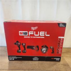 NEW- M18 FUEL 18V Lithium-Ion Brushless Cordless Combo Kit (5-Tool) with Two 5.0 Ah Batteries  1 Charger 1 Tool Bag