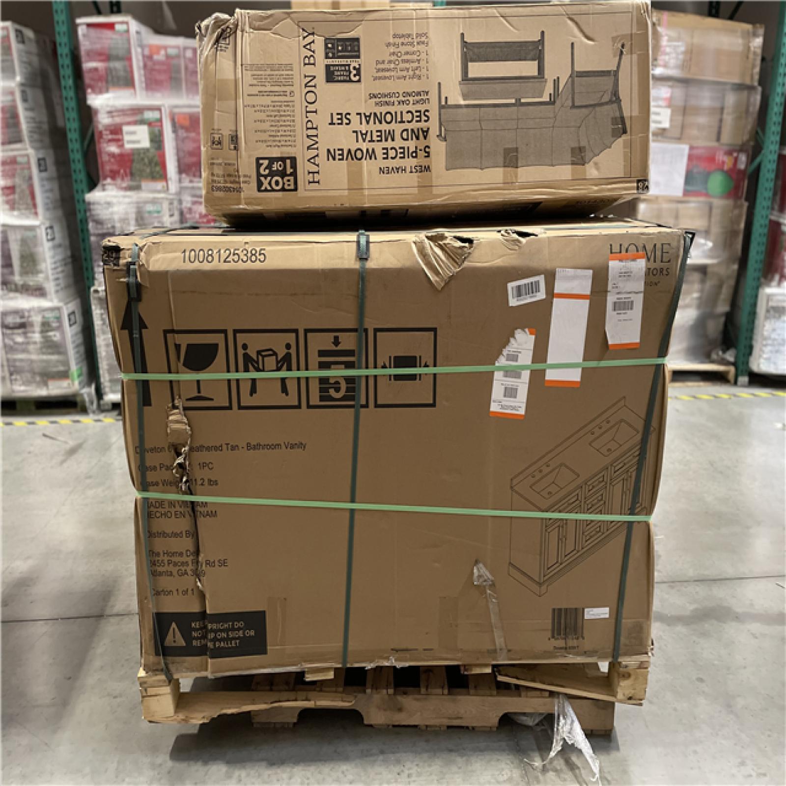 DALLAS LOCATION- AS-IS HOME IMPROVEMENT PALLET
