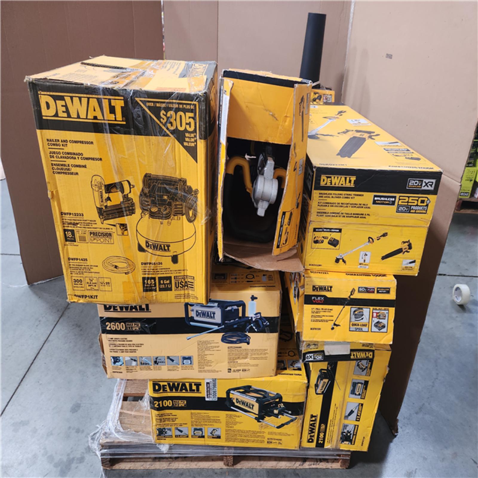 CALIFORNIA AS-IS TOOL PALLET