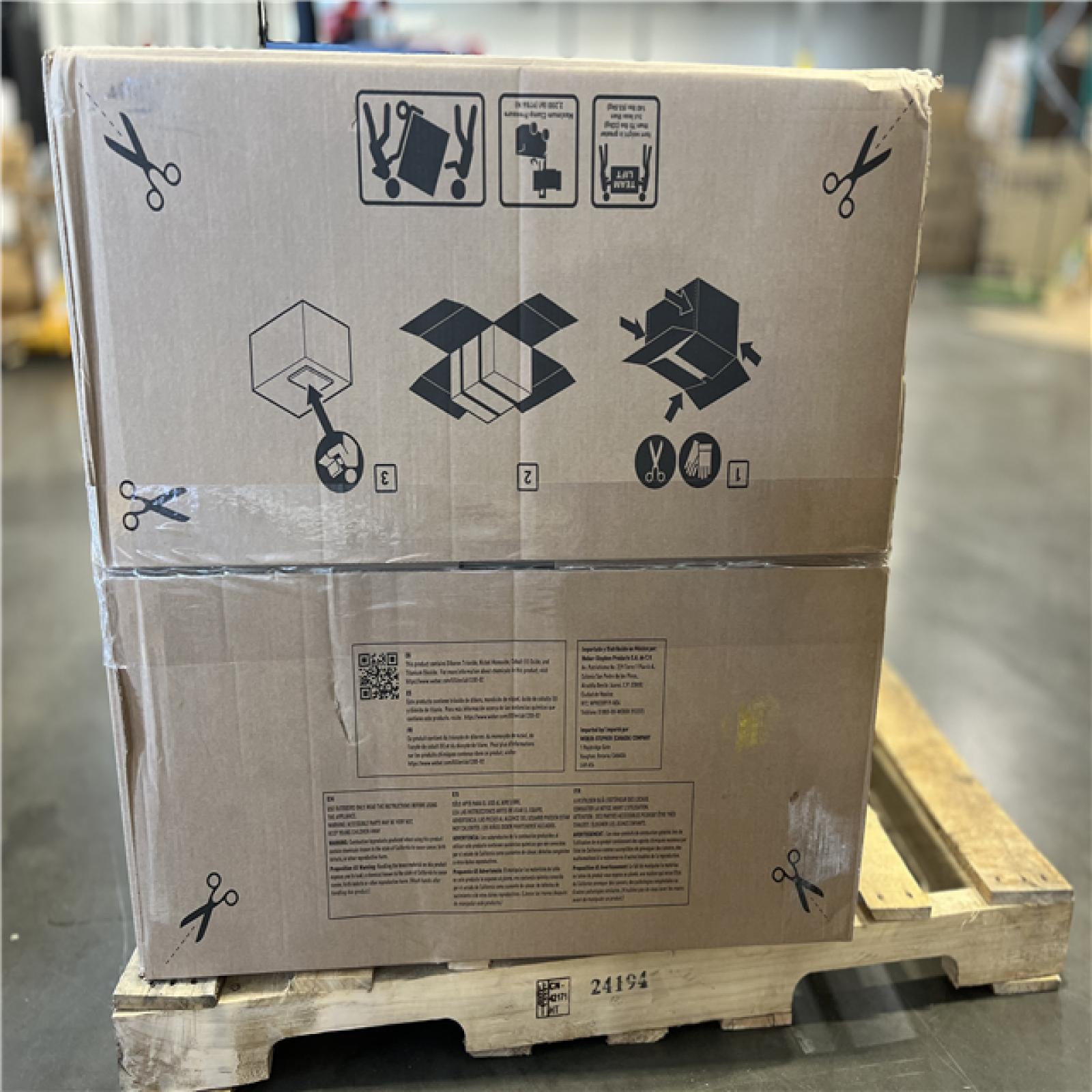DALLAS LOCATION - WEBER GRILL PALLET -(2 UNITS)